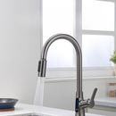 Torneira Gourmet Cozinha Com Extensor Flexível Visor de Temperatura e Giratória 360°