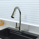 Torneira Gourmet Cozinha Com Extensor Flexível Visor de Temperatura e Giratória 360°