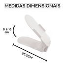 20 Organizadores De Sapato E Tênis - BRANCO Com Regulagem