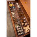 Kit 50 Organizador Multiuso Modular Gavetas Geladeira Acrilico Cristal