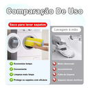 Kit 2 Unidades – Saco Protetor para Lavar Tênis na Máquina – Lavagem Segura e Prática