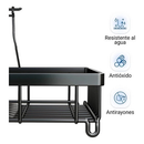 Escorredor de Louça Decoteam 2 Andares Aço de Carbono 34x42x30